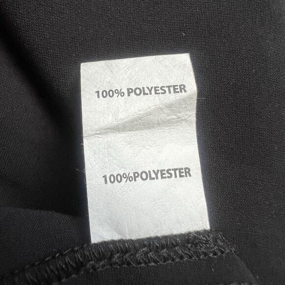 Ramy Brook Blouse Womens Med Lali Black Dramatic Bell Sleeve V-Neck Whimsigoth - Picture 9 of 12